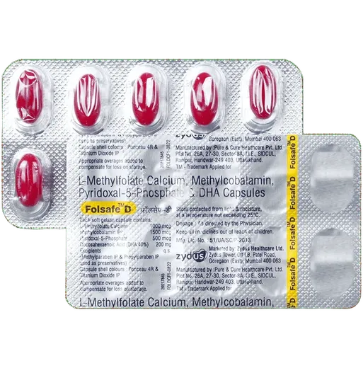 folsafe d capsule 10's